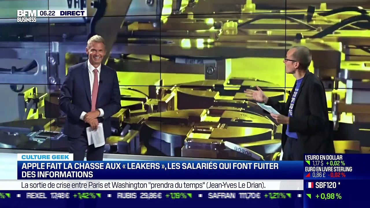 Culture Geek : Apple fait chasse aux "leakers", les salariés qui font fuiter des informations,  par Anthony Morel - 24/09
