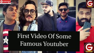 First Video of some Famous Youtubers In India  || अगर Demotivate हो तो इस वीडियो को जरूर देखें