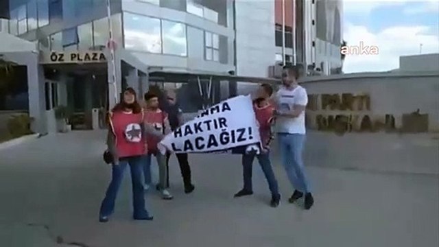AK Parti binası önünde ''barınamıyoruz'' diyen öğrencilere sert müdahale
