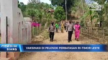 Kapolres Alor Tinjau Vaksinasi Pelajar di Pelosok Perbatasan RI-Timor Leste