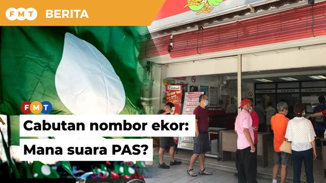 Mana suara PAS dalam kerajaan, soal veteran parti berhubung cabutan nombor ekor