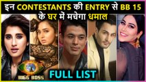 Bigg Boss 15: Here's a List of the Confirmed Contestants l Tejasswi, Umar, Pratik & More 