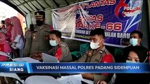 Percepat Herd Immunity, Polres Padangsidimpuan Gelar Vaksinasi Massal Covid-19