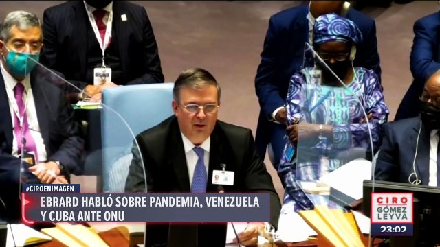 Pide Ebrard ponerle fin al bloqueo económico a Cuba