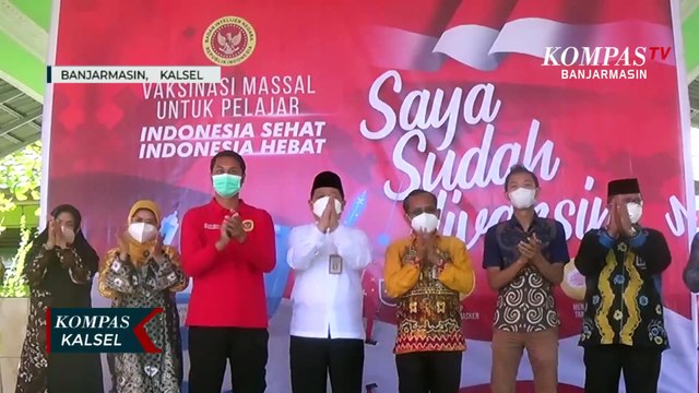 Percepatan Vaksinasi Covid-19, BIN Kalsel Sasar Target Vaksin Pelajar Madrasah Aliyah