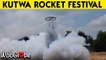 ''Set the controls for the heart of the Sun!' Giant circular skyrocket takes flight during Thai Rocket Festival '