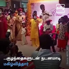 Kollywood Actor Simbu Dances With Cancer Patients