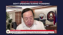 Senate hearing on Philippine government spending during the COVID-19 pandemic