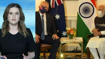 Leaders of India and Australia meet in Washington