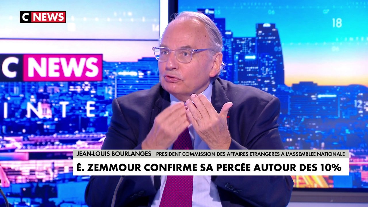 Jean-Louis Bourlanges sur Eric Zemmour : «Vous ne pouvez pas être à la fois mousquetaire et cardinal de Richelieu»