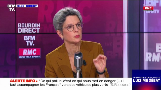 Sandrine Rousseau veut acheter des véhicules avec les pouvoirs publics et l'État (...) et le mettre à disposition des personnes