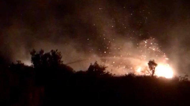 Mersin’de orman yangını: 10 dönüm alan ile 2 bahçe zarar gördü