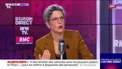 Sandrine Rousseau sur le revenu d'existence: "Il faut revaloriser les temps de non-travail"