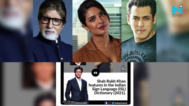 Shah Rukh Khan's name included in Indian Sign Language Dictionary among 10,000 words
