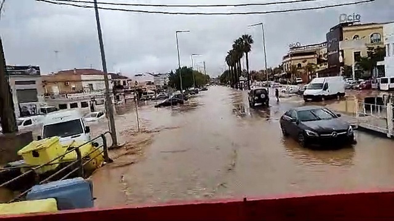 Temporal em Huelva