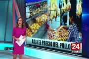 Vocero del Midagri habla sobre la baja en los precios del pollo y huevos