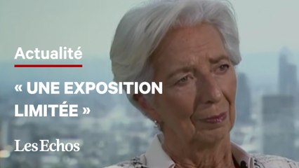 Possible faillite d'Evergrande: l'exposition de la zone euro "serait limitée", selon Lagarde
