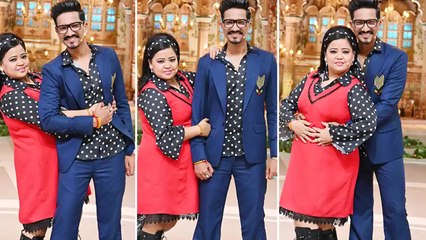 Bharti Singh At Dance Deewane 3 Set, Filmistan Studios, Goregaon