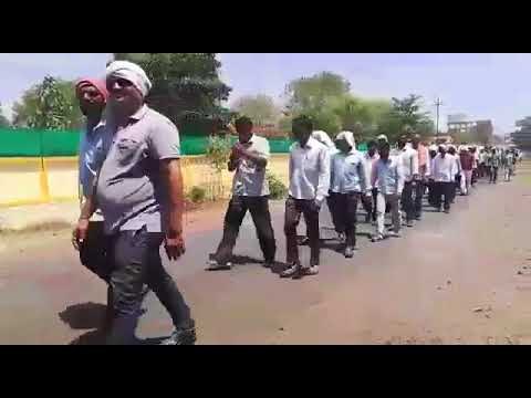 सोनल प्रकल्पातील ‘पाणी’ वाचविण्यासाठी शेकडो शेतकरी धडकले वाशिम जिल्हाधिकारी कार्यालयावर !