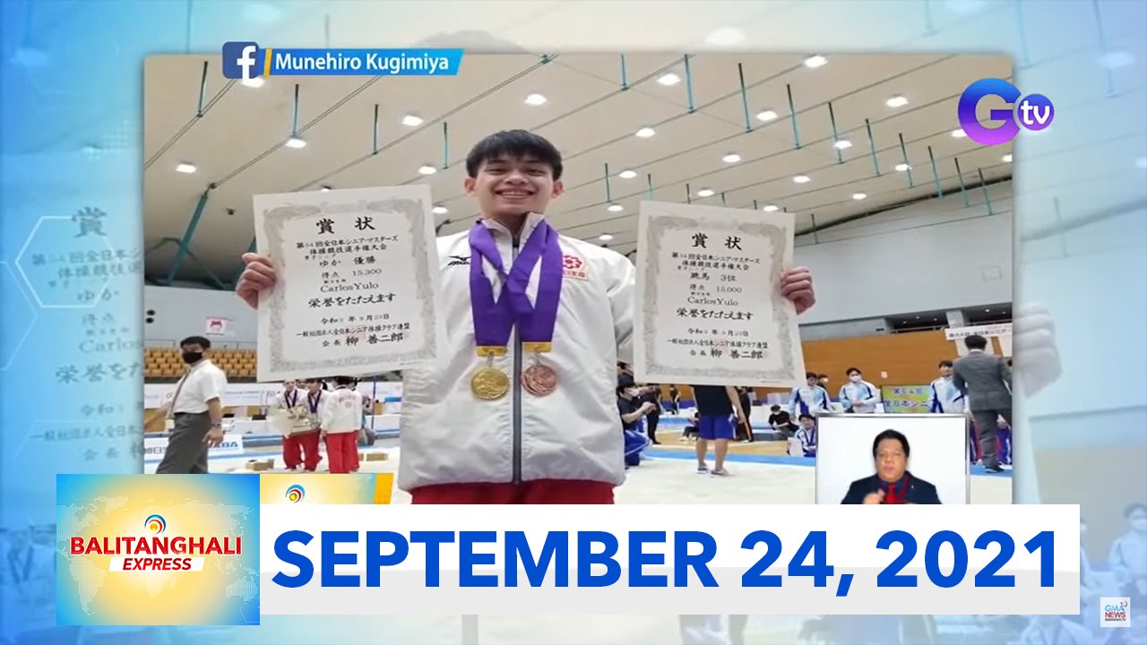 Balitanghali Express: September 24, 2021