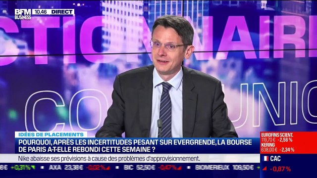 Idée de placements: Pourquoi la Bourse de Paris a-t-elle rebondi cette semaine, après les incertitudes pesant sur Evergrande ? - 24/09