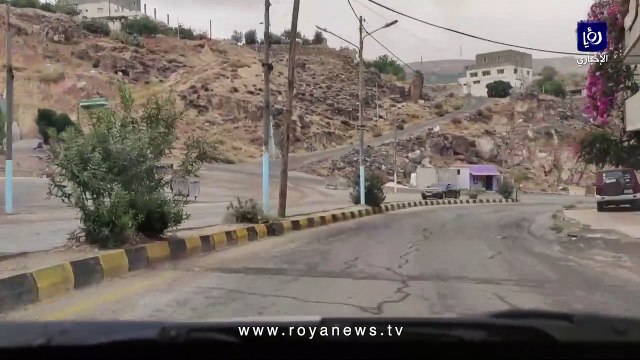 مشاهد تثلج القلوب لأجواء المنخفض الجوي في محافظة الطفيلة