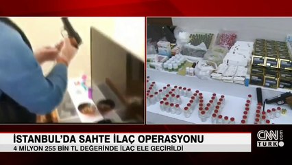 Sahte Kovid-19 ilacı üretenlere operasyon