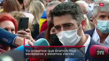 Puigneró, sobre la detención de Puigdemont: "El tiempo nos está dando la razón con la mesa de diálogo"