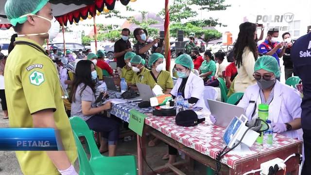 Menindaklanjuti Arahan Presiden, Kapolda Sumut Tinjau Vaksinasi di Nias Barat