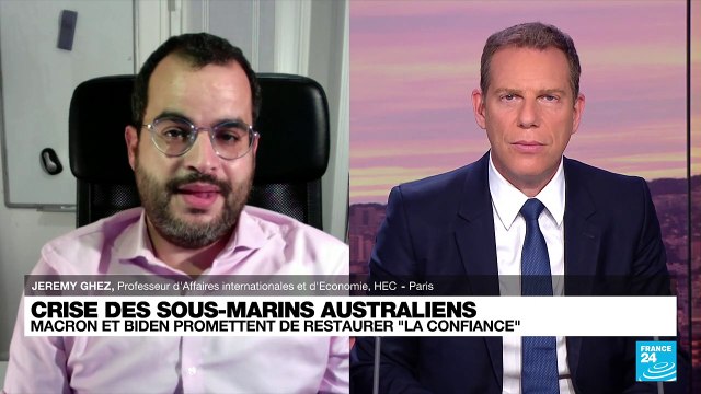 Crise des sous-marins australiens: Macron et Biden promettent de restaurer la confiance