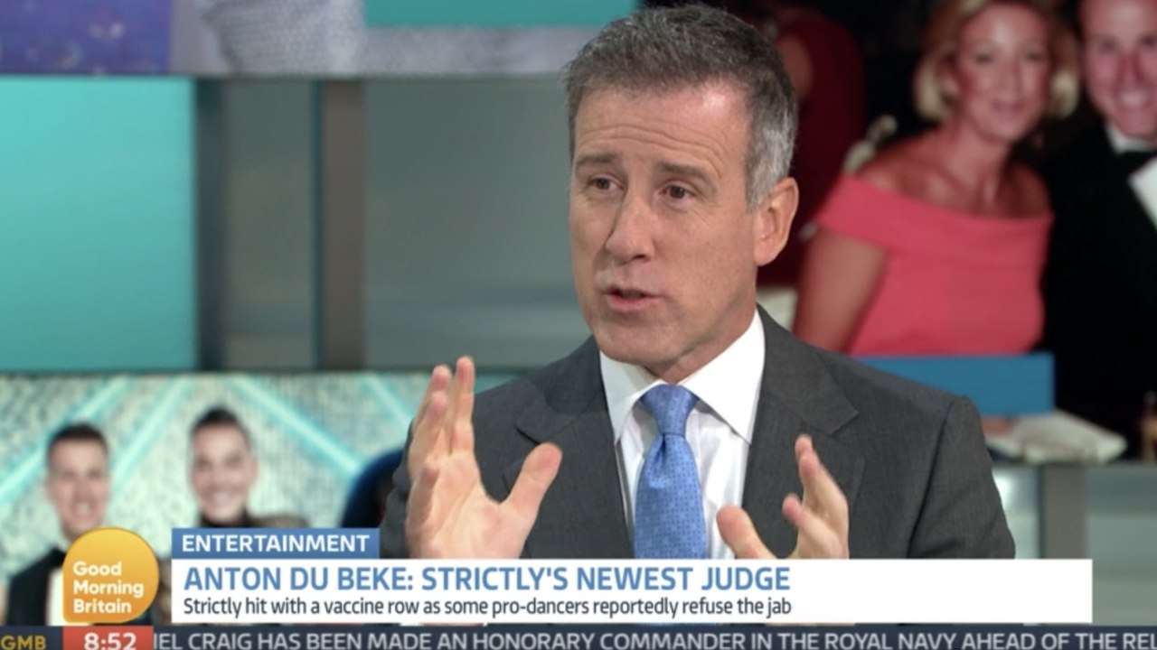 Anton Du Beke addresses reports of unvaccinated dancers on 'Strictly'