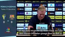 Koeman schäumt nach Roter Karte 