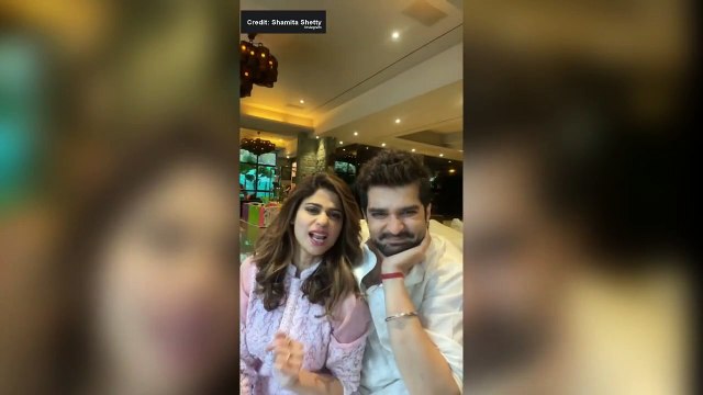 Shamita Shetty and Raqesh Bapat First Live Before Marriage at Shilpa Shetty and Raj Kundra House