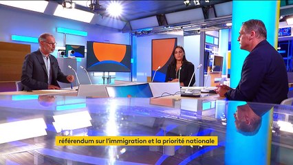 Immigration : le référendum annoncé par Marine Le Pen serait "un arbitrage de l'ensemble du peuple", d'après son conseiller spécial
