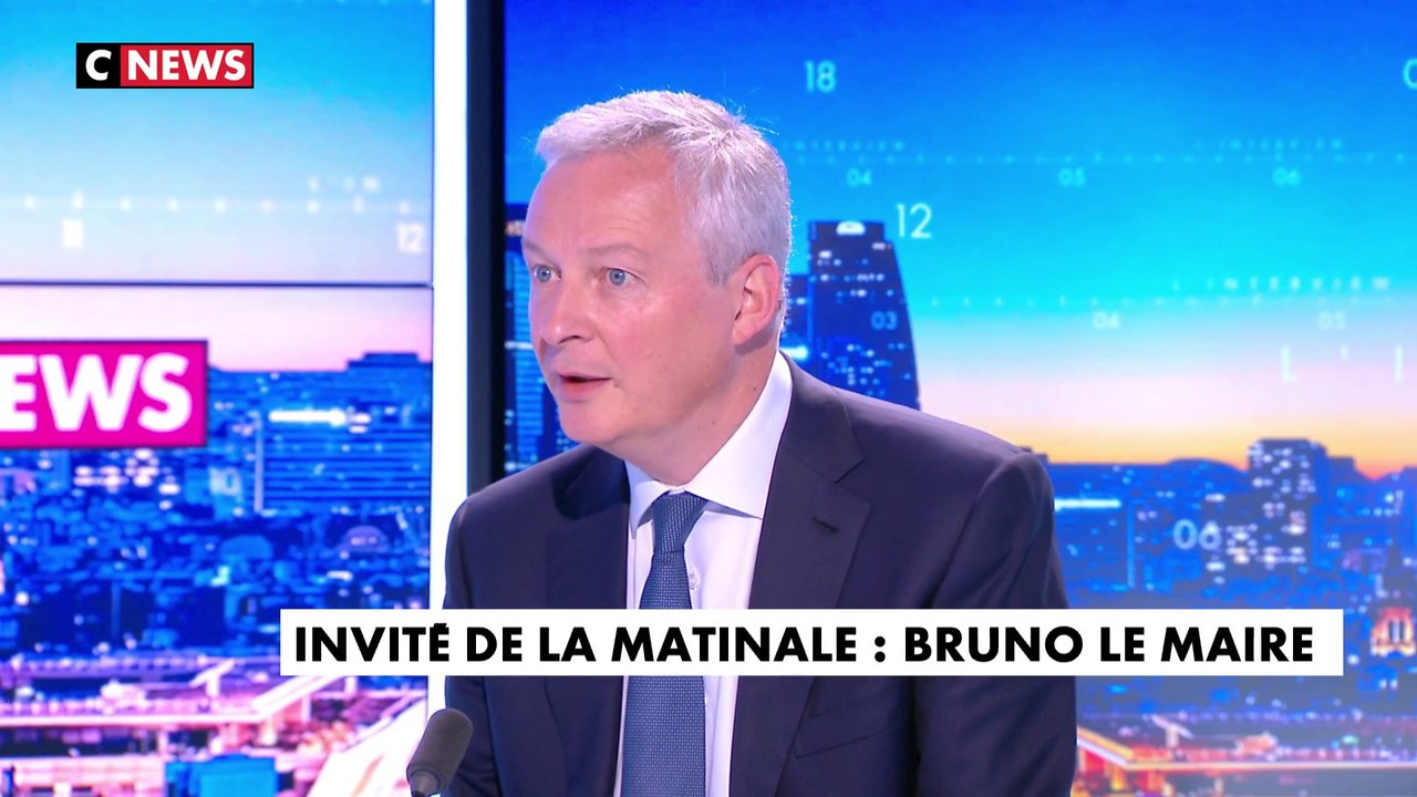 Bruno Le Maire : «Il y a surtout une ligne rouge absolue qui a été franchie par Eric Zemmour, c’est le révisionnisme»