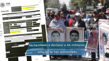FGR oculta declaración de militares sobre Ayotzinapa #EnPortada