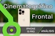 iPhone 13 Pro - Prueba de vídeo modo cinematográfico (cámara frontal , noche)
