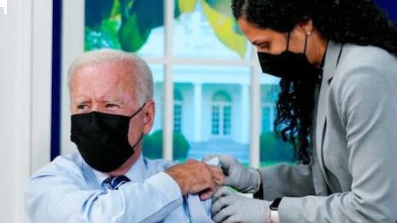 US Prez Joe Biden Receives COVID 19 Booster Jab