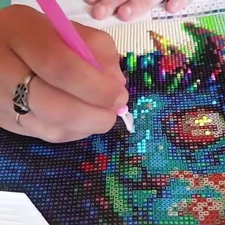 Le diamant painting comment ça marche
