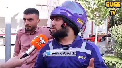 Kuryenin sokak röportajı gündem oldu: 60 yaş üzeri adamlar yüzünden gençlerin hayatı bitiyor; gençler ölse umurunda değil