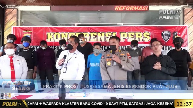 LIVE Dialog Dirreskrimum Polda Jateng Terkait Praktik Prostitusi Sesama Jenis Berkedok Pijat Plus