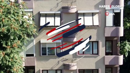 Kadıköy'de 'Fransız balkon'a bir garip yaklaşım...