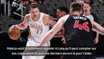 Mavs - Kidd compare Doncic à 