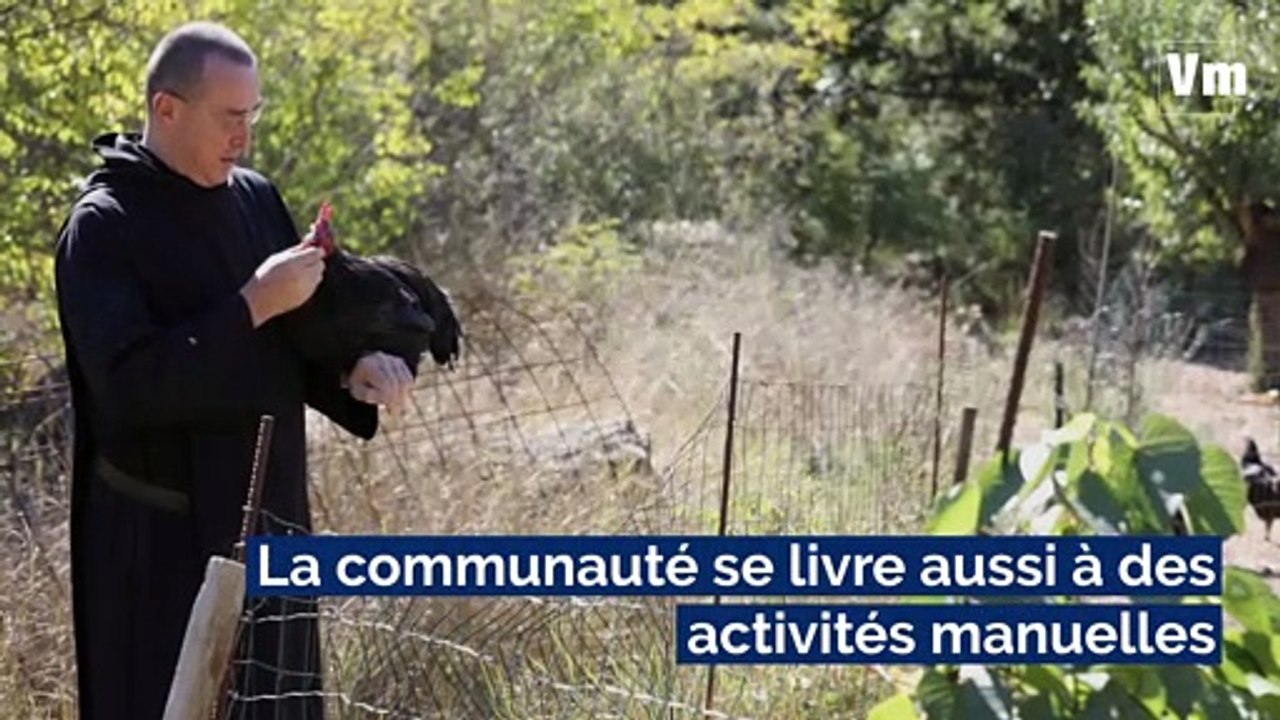 La vie secrète des moines bénédictins au monastère Saint-Benoît , à Brignoles