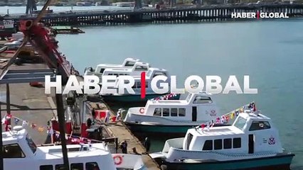 İstanbul'da 8 deniz taksi suya indirildi