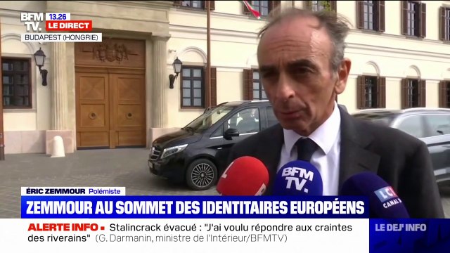 J'admire sa résistance à l'ère du temps : Eric Zemmour a rencontré Viktor Orban à Budapest