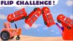 Disney Cars 3 Lightning McQueen Flip Challenge in this Funny Funlings Race Competition with Toy Story in this Stop Motion Animation Full Episode English Video for Kids by Toy Trains 4U