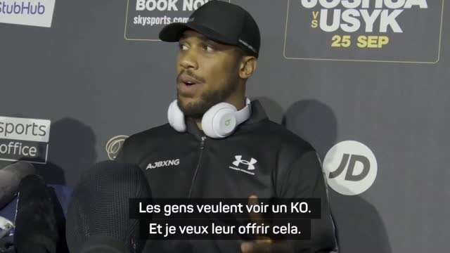 Poids lourds - Joshua : Je vais chercher le KO