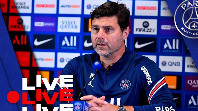 Replay : Conférence de presse de Mauricio Pochettino avant Paris Saint-Germain v Montpellier HSC