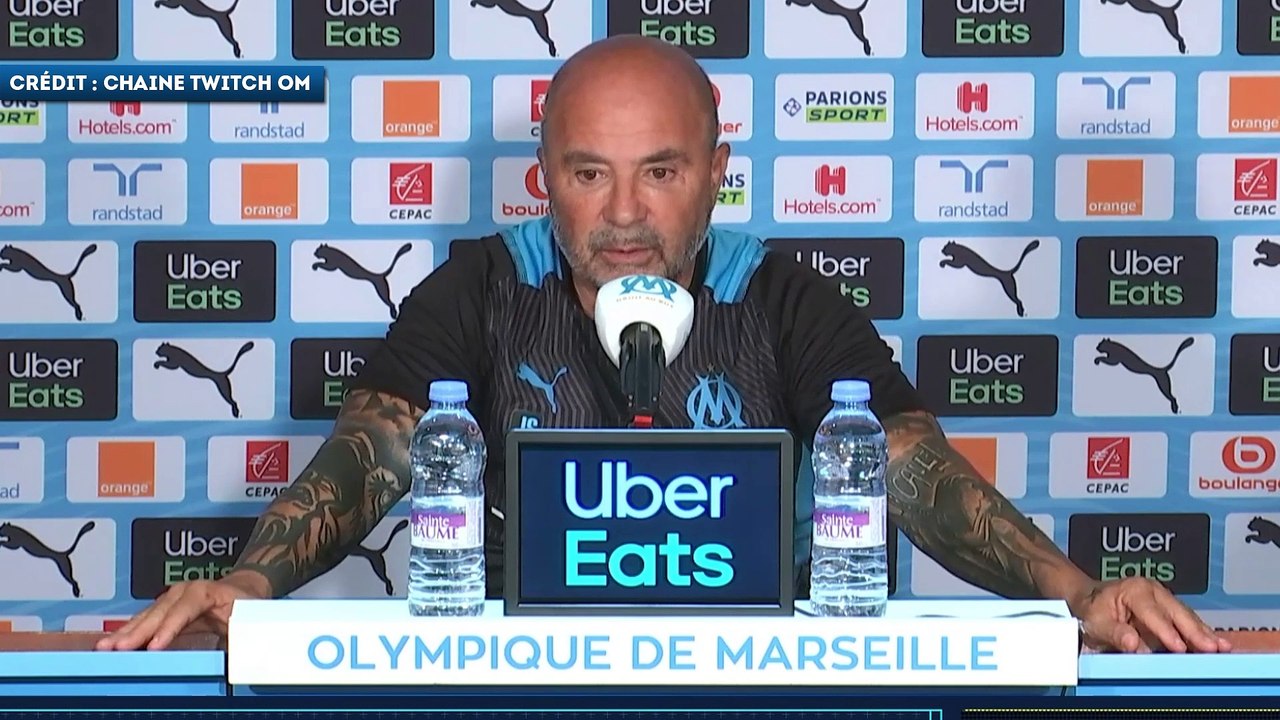 Jorge Sampaoli évoque la concurrence entre Steve Mandanda et Pau Lopez